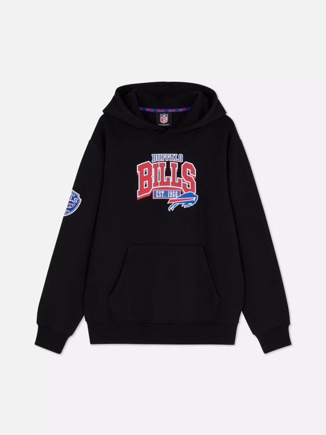 Huvtröja med NFL Buffalo Bills-logotyp