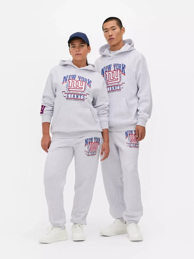 Huvtröja med NFL New York Giants-logotyp