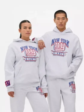 Huvtröja med NFL New York Giants-logotyp