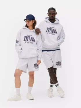 Huvtröja med NFL Tennessee Titans-logotyp