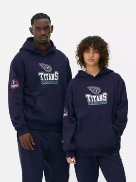 Huvtröja med NFL Tennessee Titans-logotyp