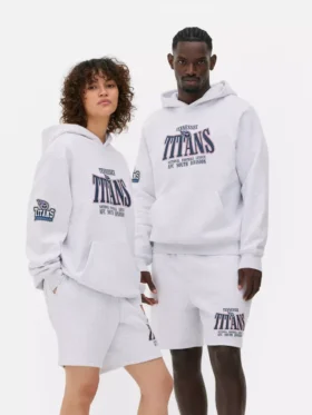 Huvtröja med NFL Tennessee Titans-logotyp