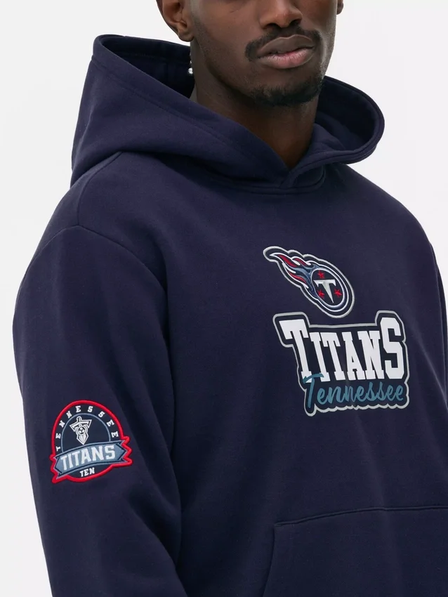 Huvtröja med NFL Tennessee Titans-logotyp