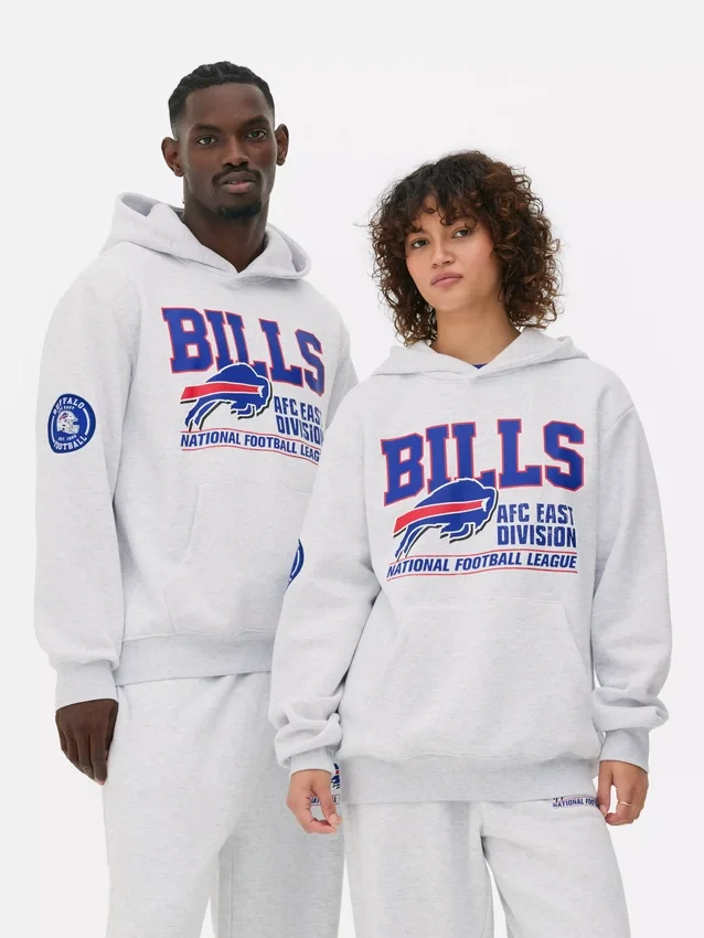 Huvtröja med tryck från NFL Buffalo Bills