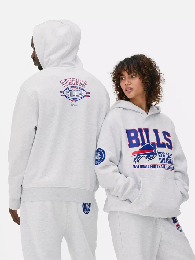 Huvtröja med tryck från NFL Buffalo Bills