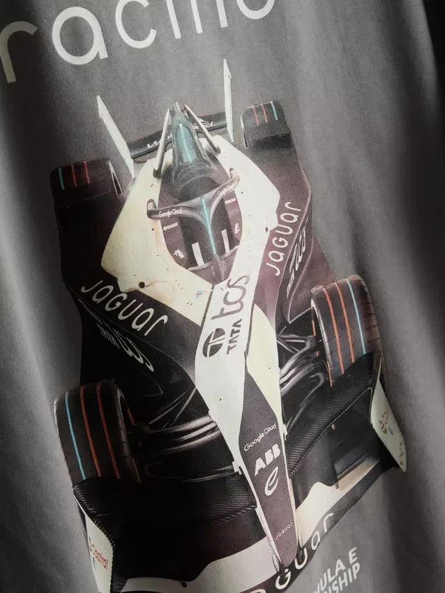 Jaguar TCS Racing-T-shirt med tryck