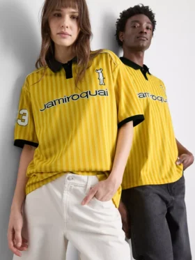 Jamiroquai kortärmad T-shirt i nät