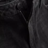 Jeans i bomullsdenim med medelhög midja och vida ben