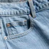 Jeans i bomullsdenim med raka ben
