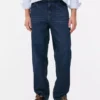 Jeans med hög midja och avslappnad passform