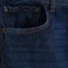 Jeans med hög midja och avslappnad passform