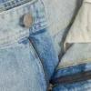 Jeans med hög midja och avslappnad passform
