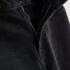 Jeans med hög midja och raka ben