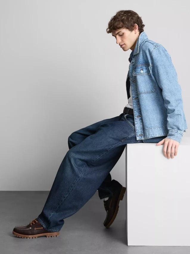 Jeans med medelhög midja