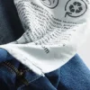 Jeans med medelhög midja och avslappnad passform