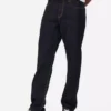 Jeans med medelhög midja och raka ben
