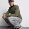 Jeans med medelhög midja och raka ben