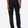 Jeans med medelhög midja och raka ben