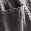 Jeans med medelhög midja och raka ben