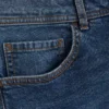 Jeans med medelhög midja och raka ben