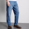 Jeans med medelhög midja och smal passform