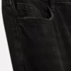 Jeans med medelhög midja och vida ben