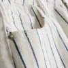 Jeansshorts med medelhög midja och uppvikt kant
