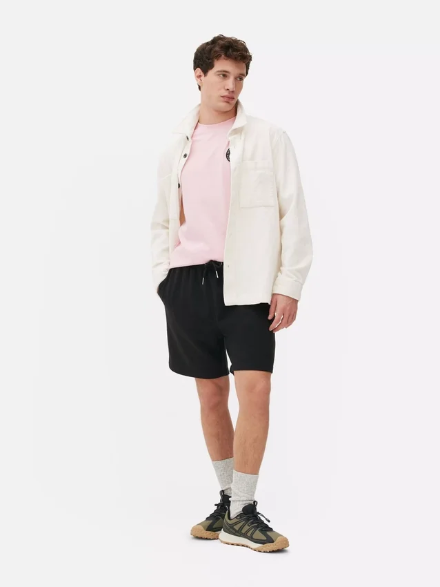 Jersey-shorts med dragsko