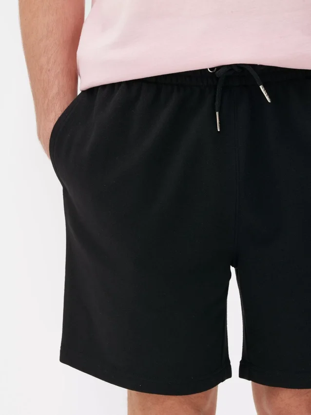 Jersey-shorts med dragsko