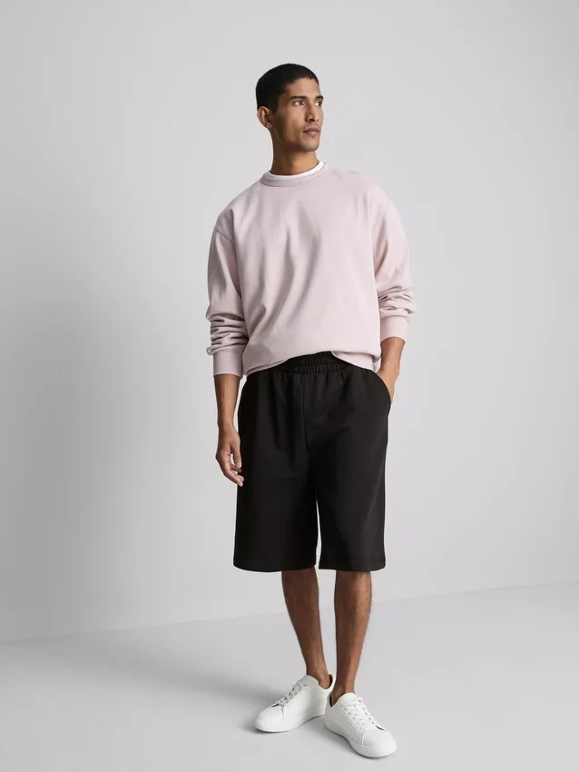 Jersey-träningsshorts