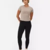 Jerseyleggings med hög midja