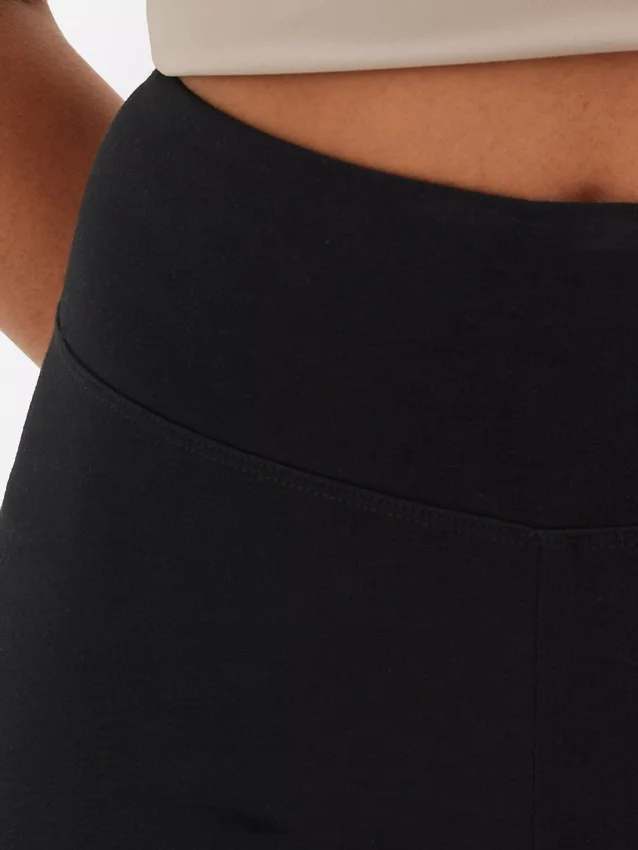 Jerseyleggings med hög midja