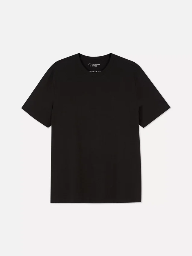 Klassisk T-shirt med rund hals