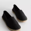 Klassiska espadriller i canvas