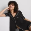 Kort pyjamasar i boyfriend-stil