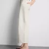 Korta jeans i denim med vida ben