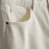 Korta jeans i denim med vida ben