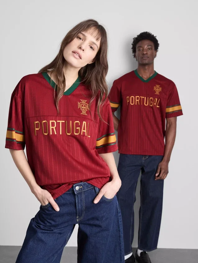 Kortärmad T-shirt från Portugal