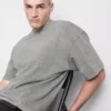 Kortärmad tvättad t-shirt