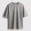 Kortärmad tvättad t-shirt