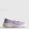 Kraftiga ballerinaskor i sneakersstil