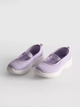 Kraftiga ballerinaskor i sneakersstil