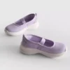 Kraftiga ballerinaskor i sneakersstil