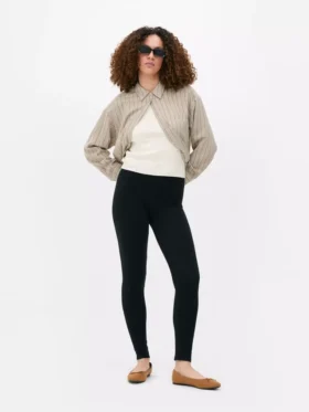 Leggings i bomullsblandning