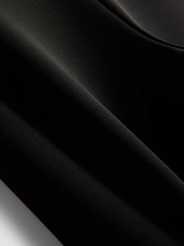 Leggings i crepe med hällor
