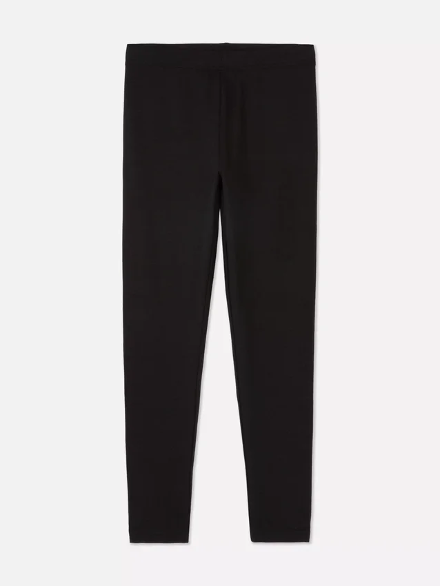Leggings med hög bomullshalt