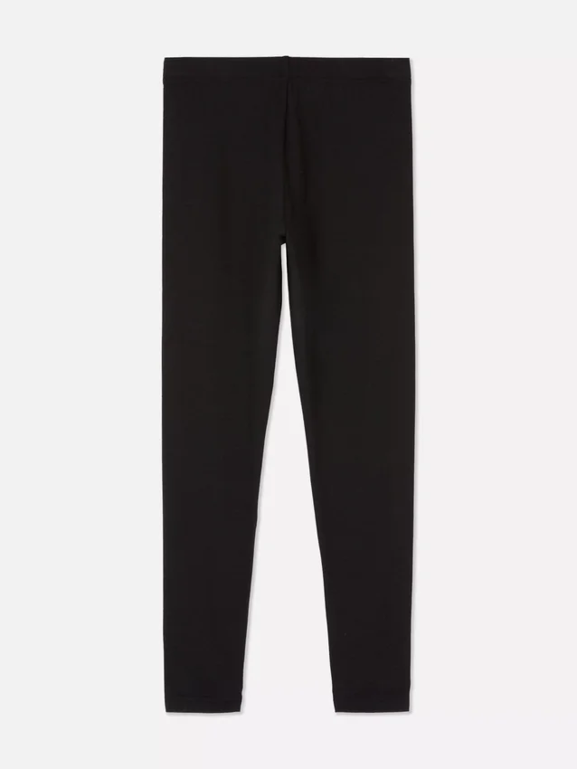 Leggings med hög bomullshalt