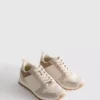 Låga sneakers med Diamanta-detaljer