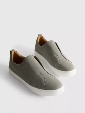 Låga sneakers utan snörning