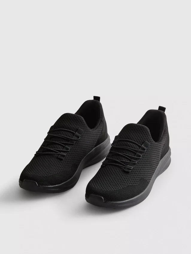 Låga sneakers utan snörning